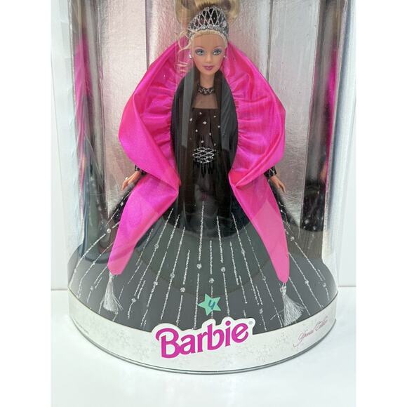 1998 MATTEL BARBIE DOLL HAPPY HOLIDAYS SPECIAL EDITION 20200 - NOS SEALED! - Picture 3 of 7